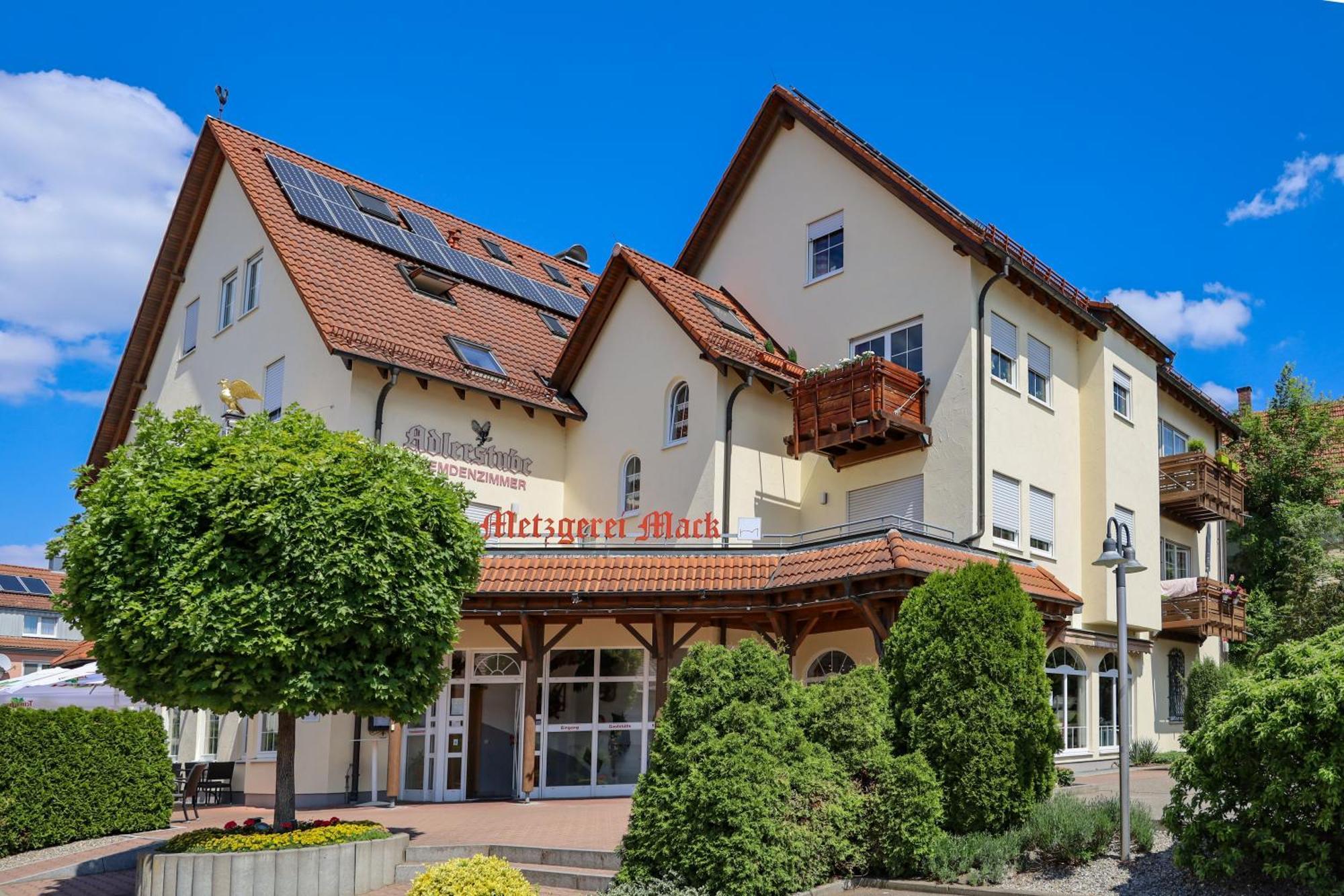 Hotel Adler Nattheim Bagian luar foto